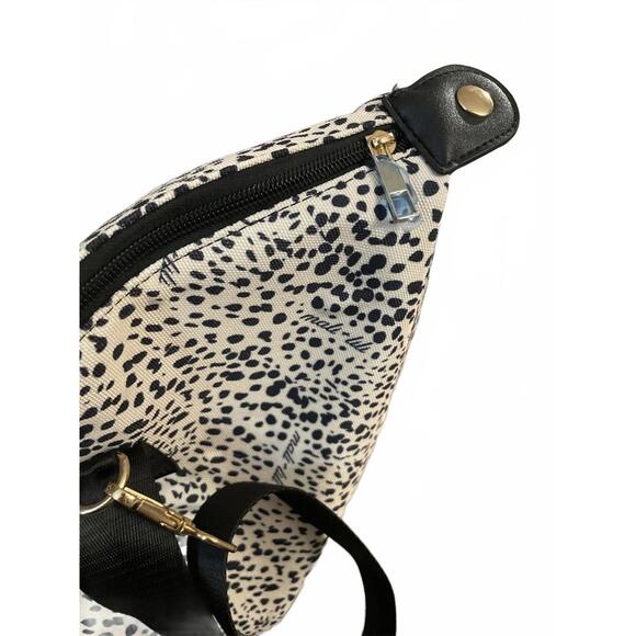 Anthropology Mali + Lili Travel Purse Bag Weekender Black - Picture 5 of 9